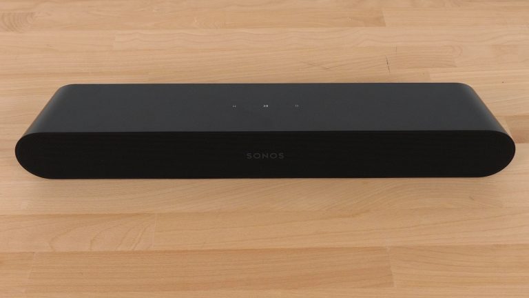 View of the top of the Sonos Ray