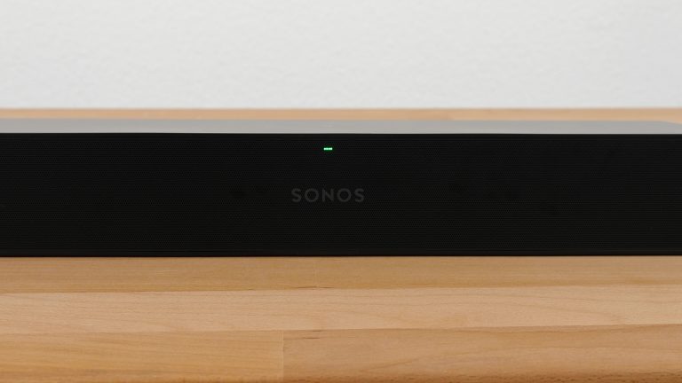 Statusanzeige der Sonos Soundbar